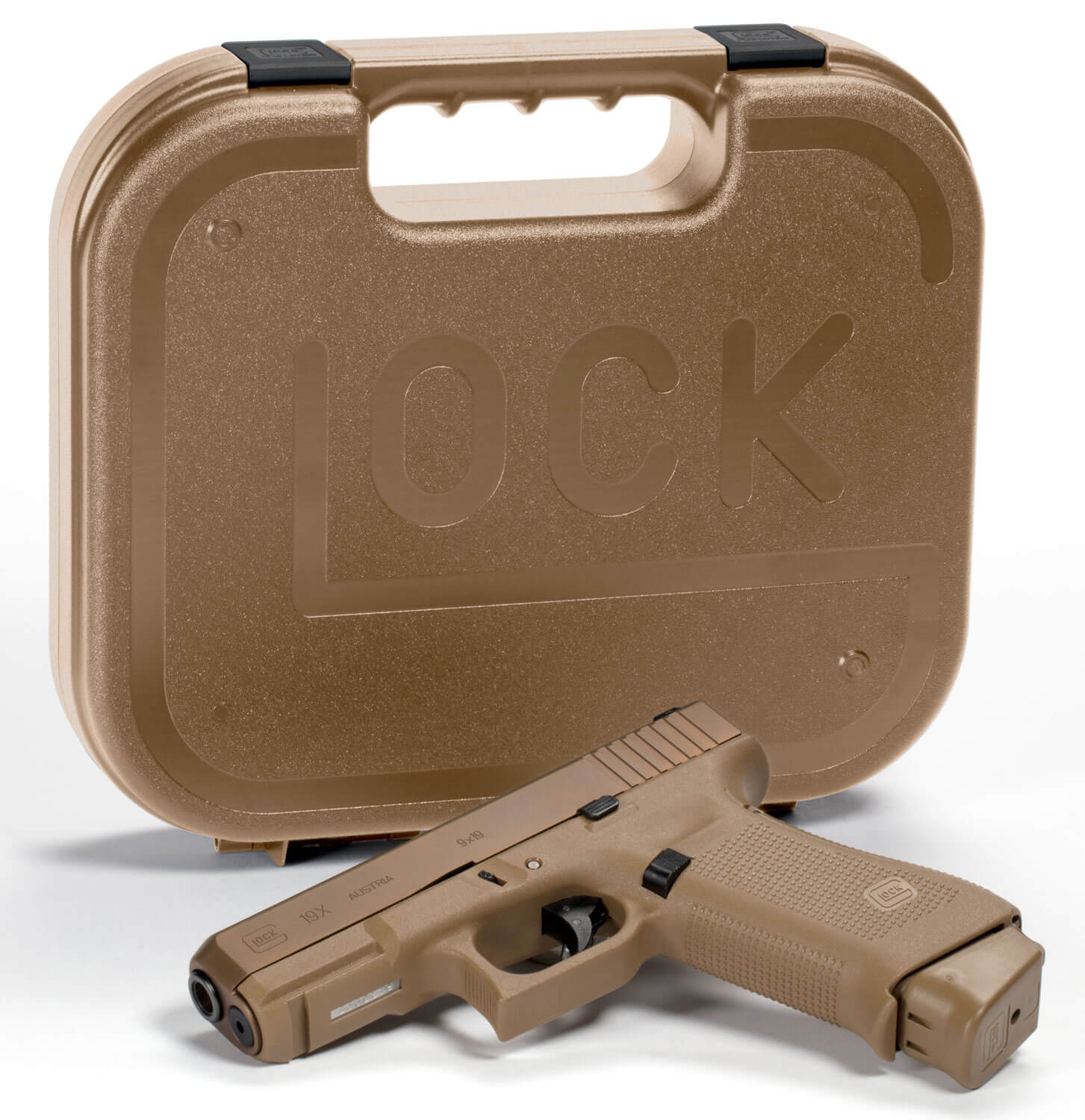 Glock G19X Compact Crossover Pistol G19X17US, 9mm, 4.02", Modular Backstrap, Bronze Nitron Finish, 17 Rds - Image 2